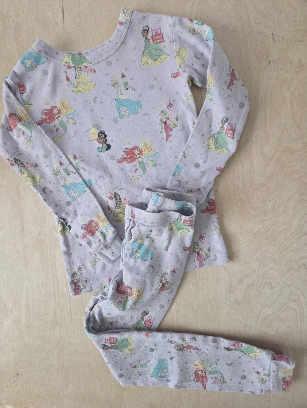Gap Organic Cotton Disney Princess Pajama Set
